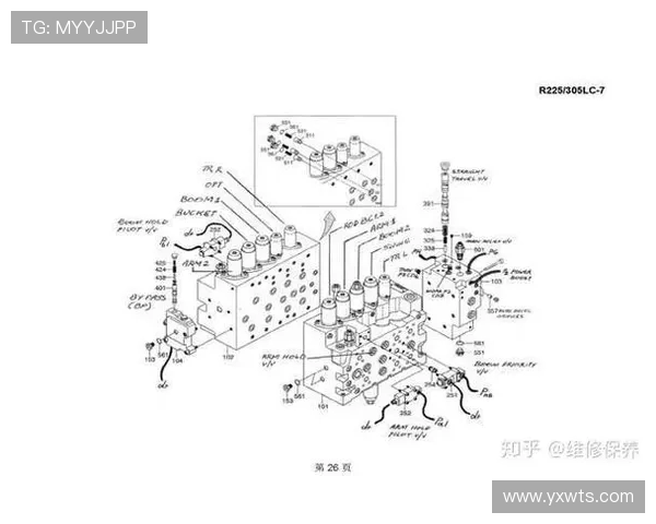 挖掘机多路阀合流增压系统设计